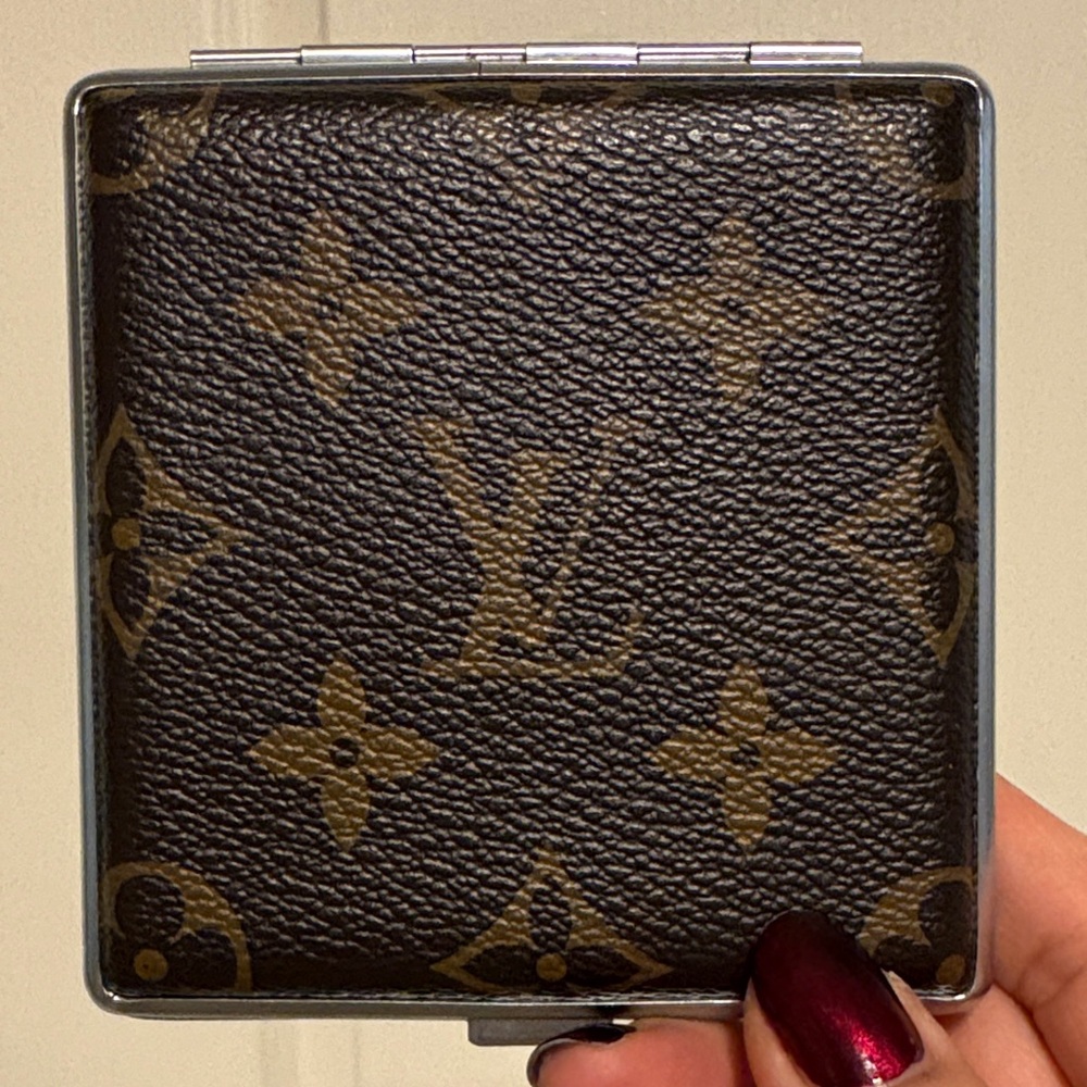 Louis Vuitton Monogram Brown and Gold Case